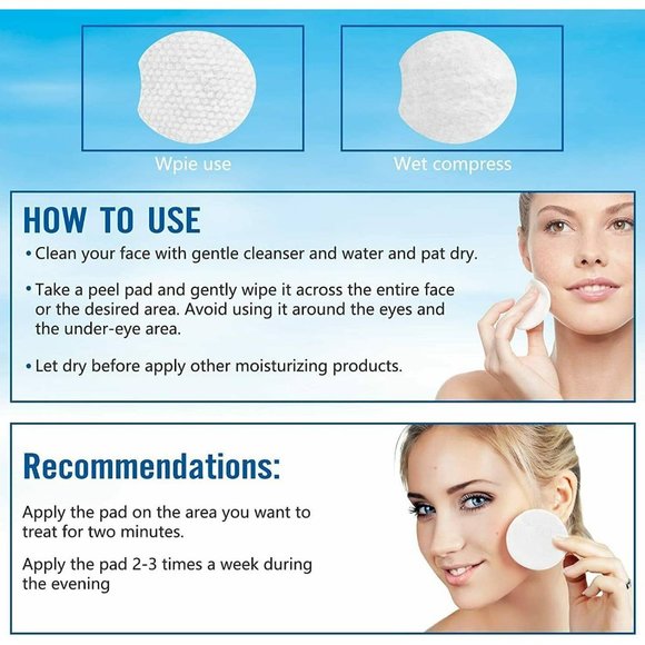 Acolye Glycolic Acid 20% Exfoliating Pads total of 55 - Picture 5 of 10